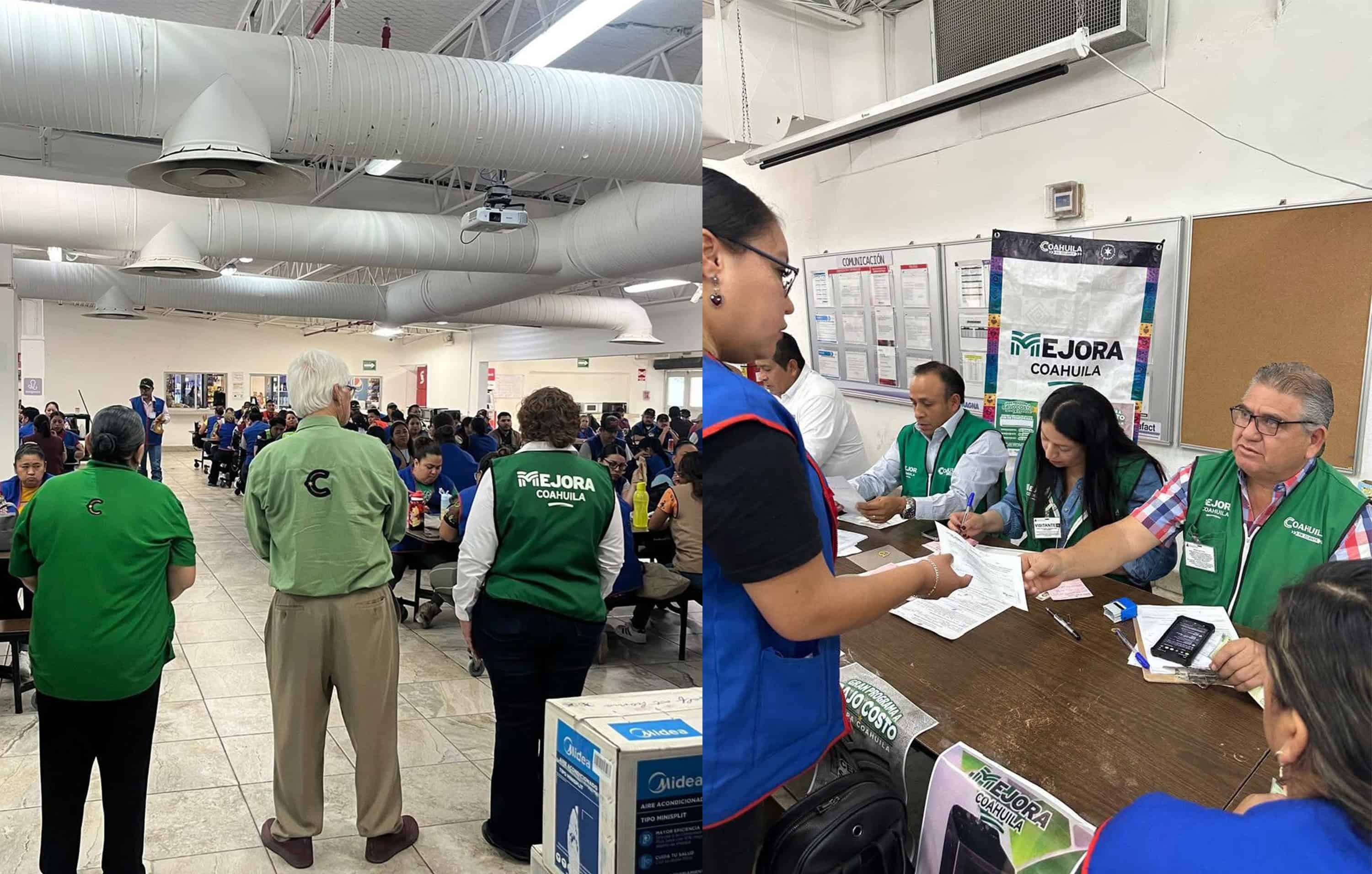 Brigada estatal lleva servicios sociales directamente a trabajadores en Ciudad Acu&ntilde;a