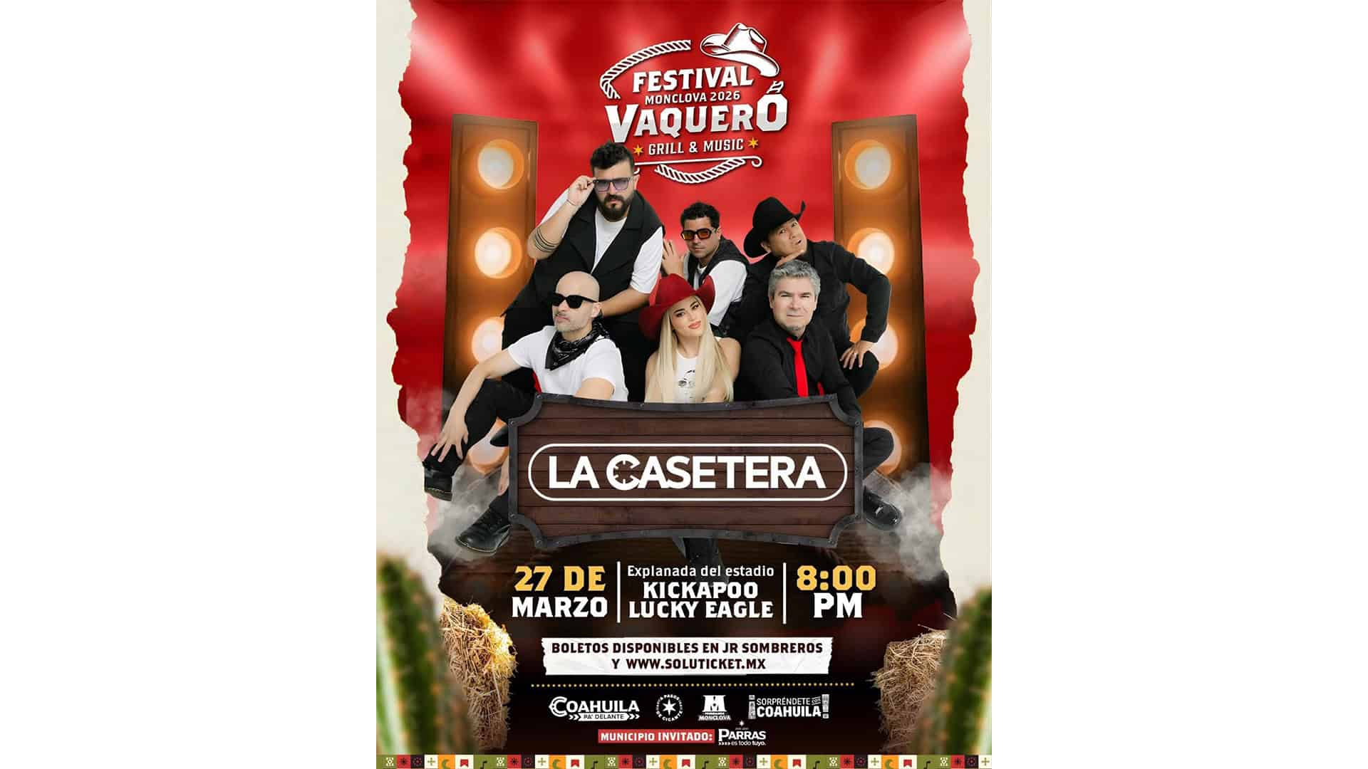 Monclova se alista para el Festival Vaquero 2026: gastronom&iacute;a y m&uacute;sica