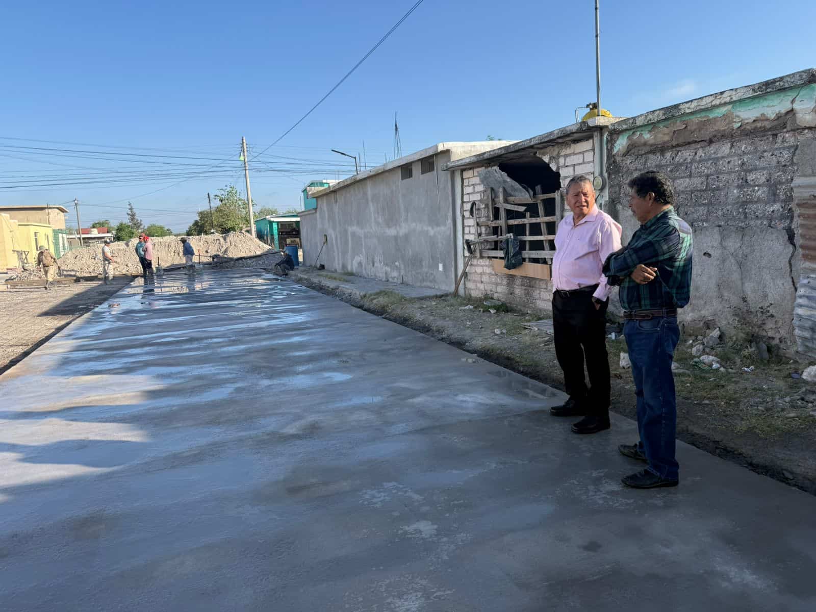 Inversi&oacute;n de 2.4 millones mejora vialidades en San Juan de Sabinas
