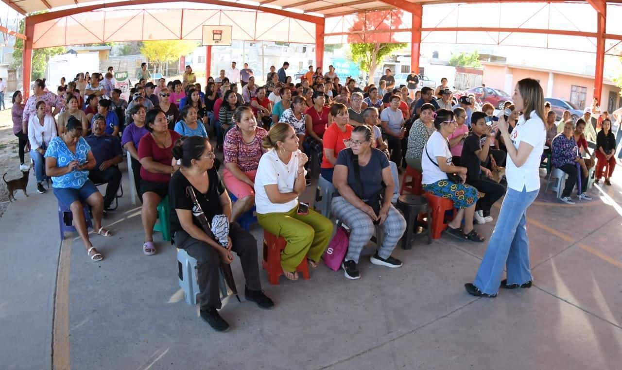 Vero Mart&iacute;nez fortalece su trabajo territorial en Torre&oacute;n con apoyo de la comunidad