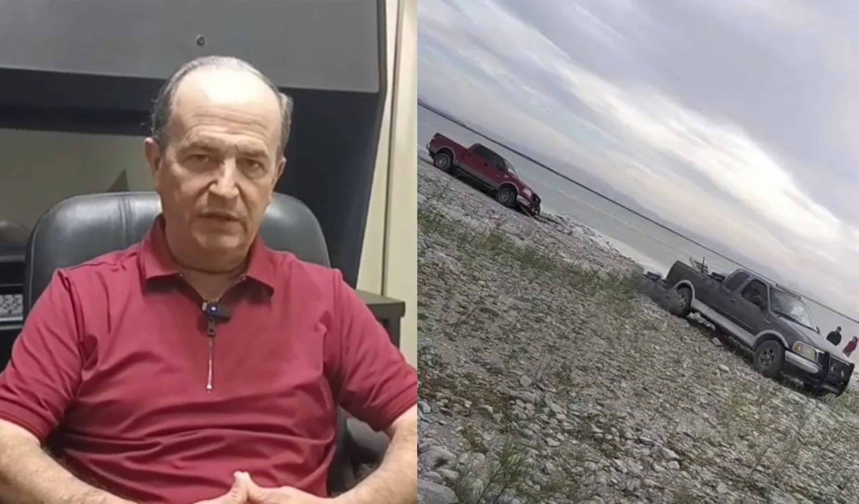 Peligro oculto en la presa: advierten riesgo de quedar atrapados en el lodo