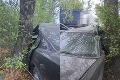 Chocan y abandonan vehículo en Múzquiz; investigan posible vínculo con policía