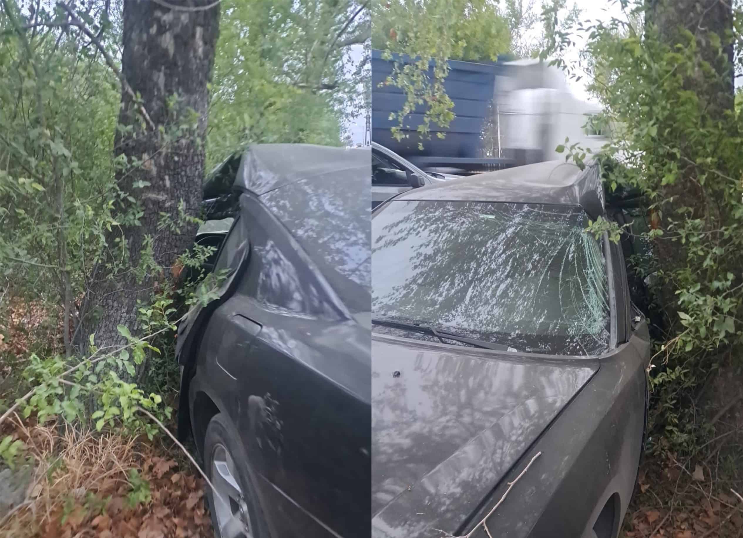 Chocan y abandonan veh&iacute;culo en M&uacute;zquiz; investigan posible v&iacute;nculo con polic&iacute;a