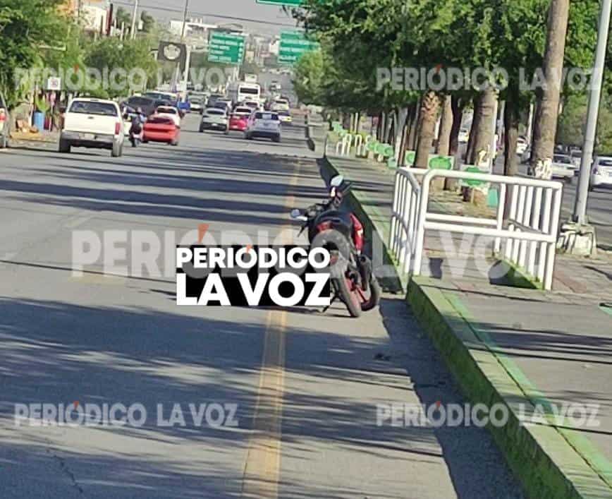 Peat&oacute;n arrollado por motociclista en Monclova