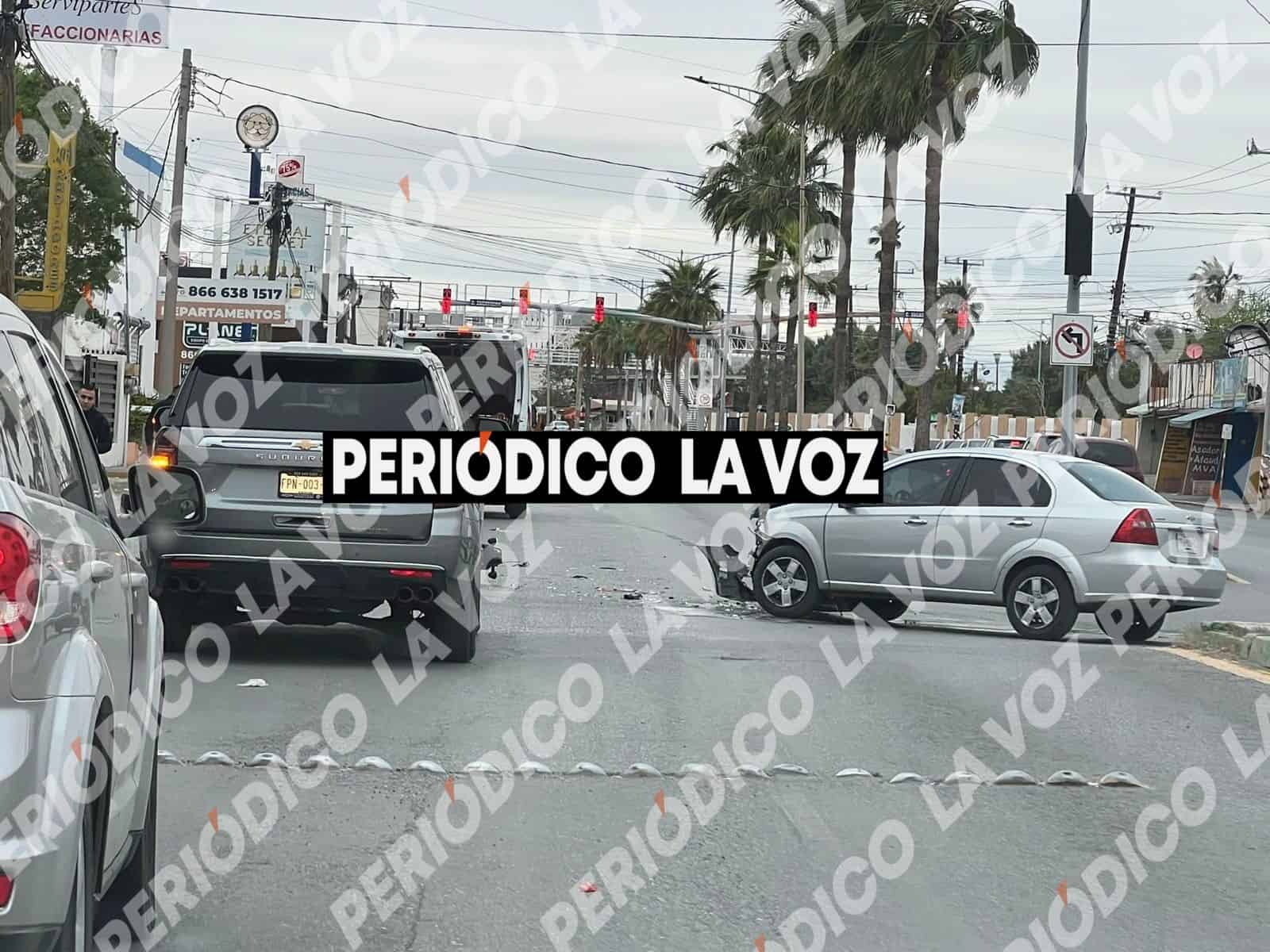 Accidente en Monclova: motociclista en estado cr&iacute;tico tras choque con auto