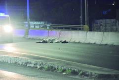 Se estrelló motociclista en el puente