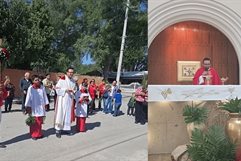 En parroquias de la Región Carbonífera con el Domingo de Ramos inician actividades de Semana Santa 2026