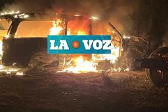 Por fortuna no reportan personas heridas incendian camioneta en Melchor Múzquiz