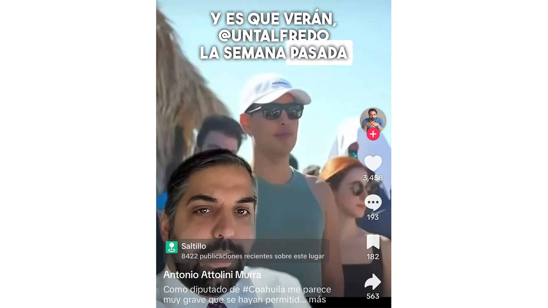 Boda de influencer Fredo causa da&ntilde;o ambiental en Cuatro Ci&eacute;negas, denuncia Attolini