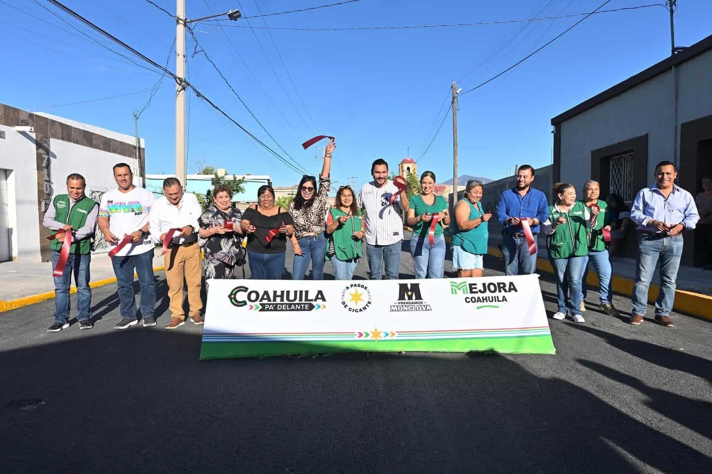 Carlos Villarreal inicia obras de infraestructura en Monclova