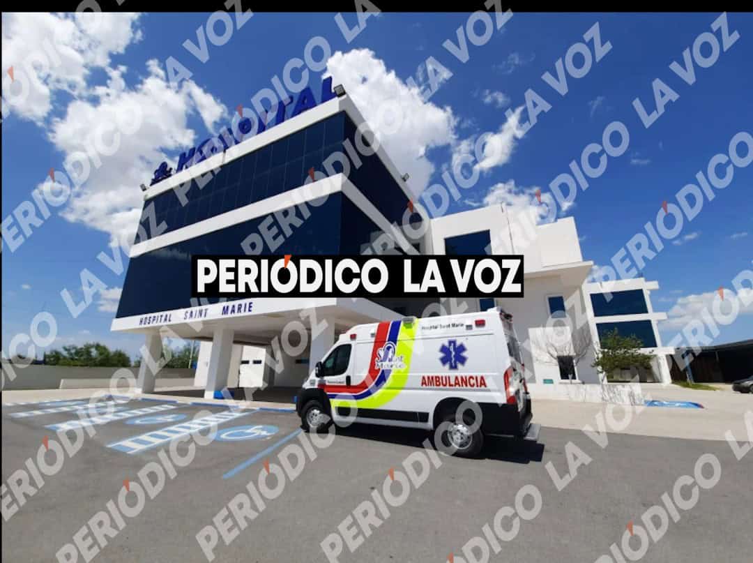 Monclova: Tres personas ingresan al Hospital Saint Marie tras accidente