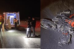 Fallece joven motociclista tras grave choque en carretera a Los Pinos