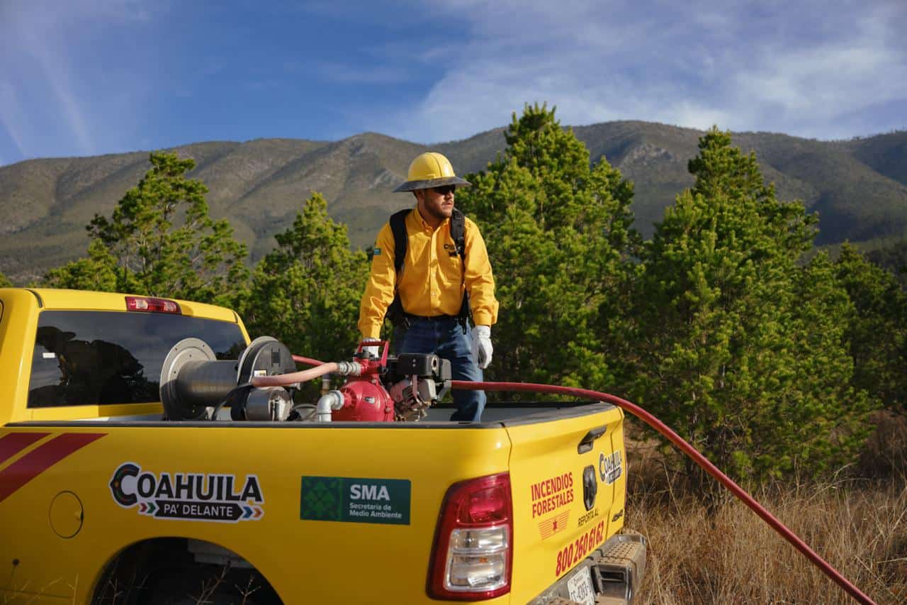 Coahuila refuerza medidas contra incendios forestales en Semana Santa
