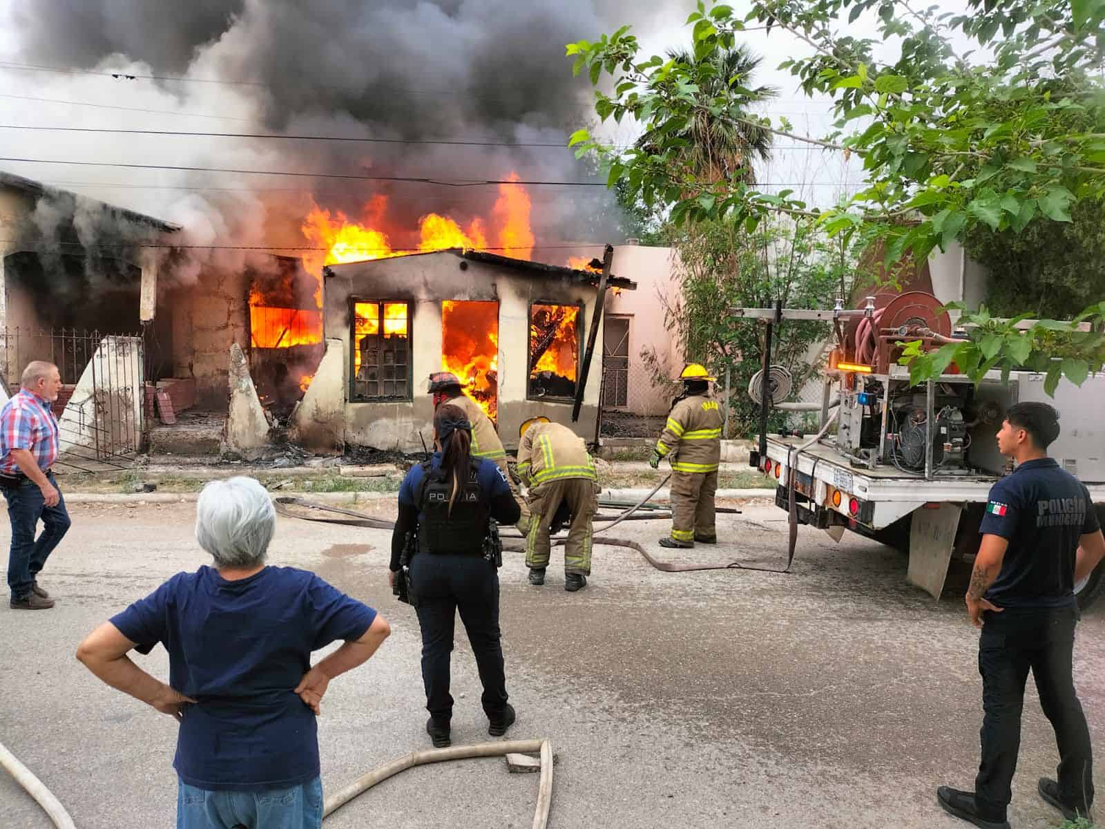 Incendio consume vivienda en Ciudad Acu&ntilde;a en medio de aumento de siniestros