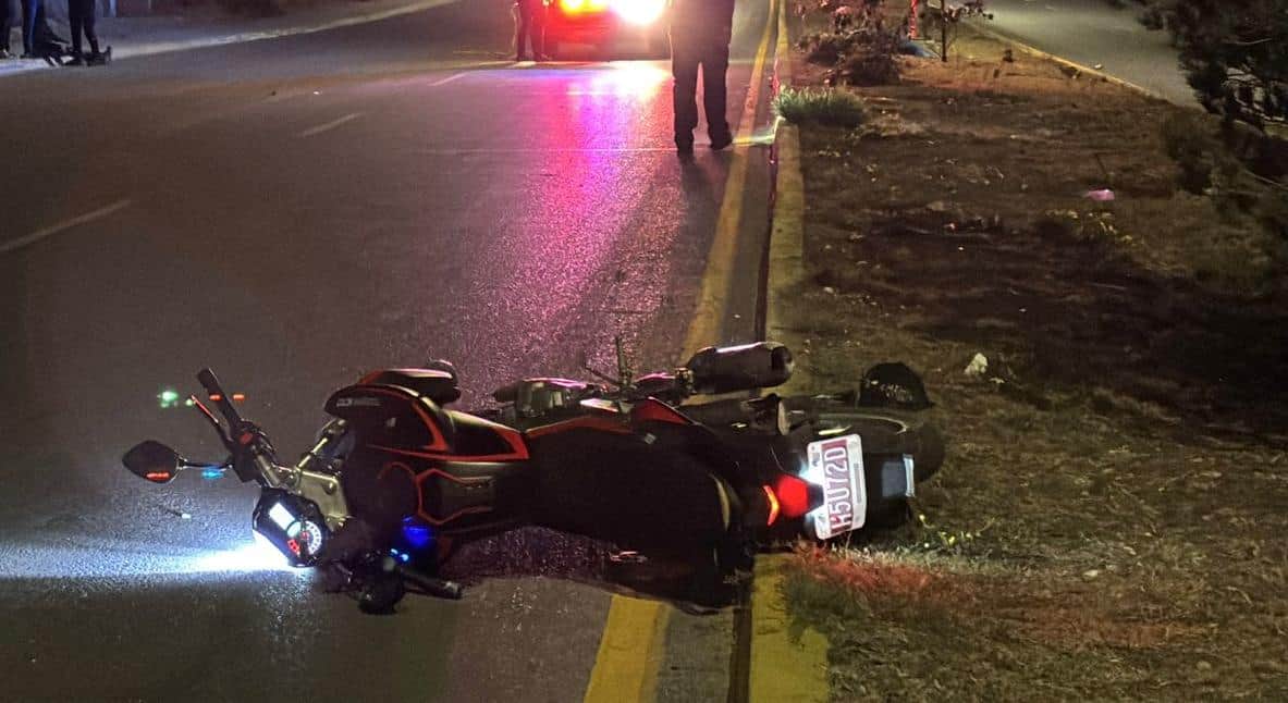 Accidente de motocicleta en Saltillo cobra la vida de joven