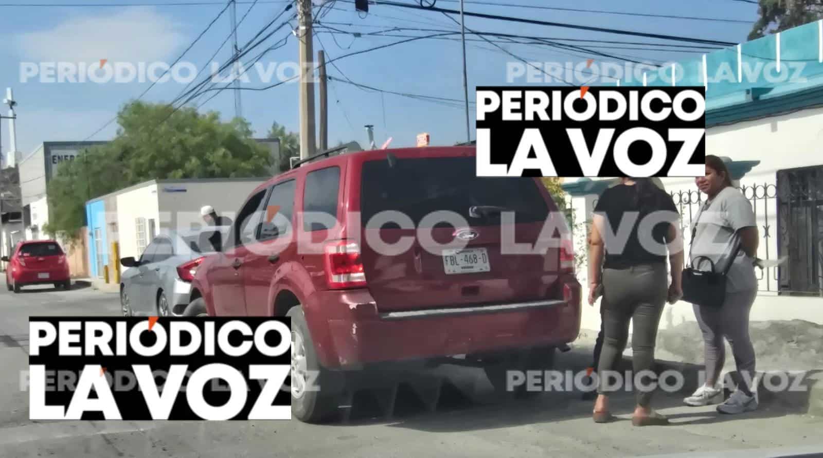Tr&aacute;fico afectado en Monclova tras choque por alcance