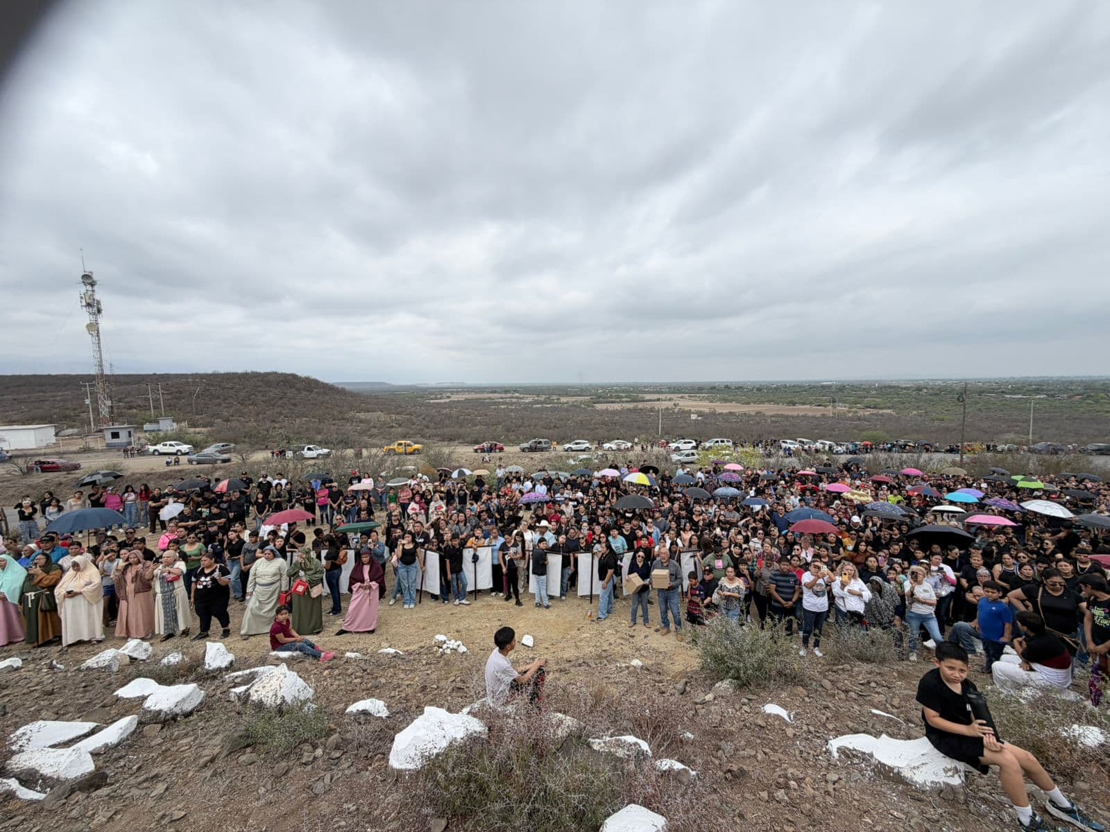 Enrique Garc&iacute;a lidera el Viacrucis Viviente en Villa de Pala&uacute;