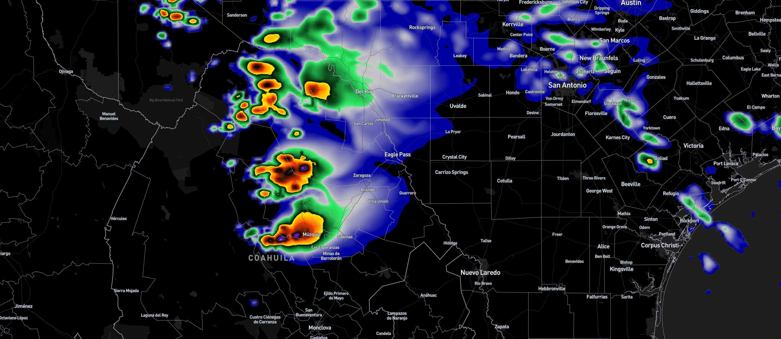 Frente fr&iacute;o traer&aacute; lluvias intensas y descenso de temperatura en Piedras Negras