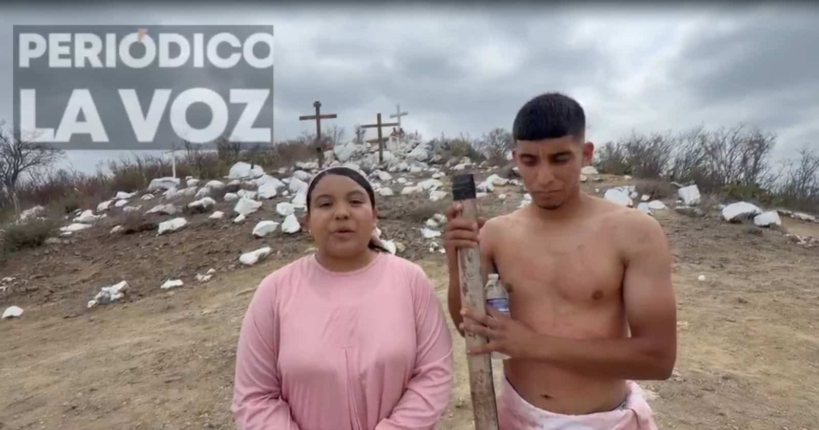 Rub&iacute; y Carlos comparten su testimonio en el Viacrucis de Pala&uacute;