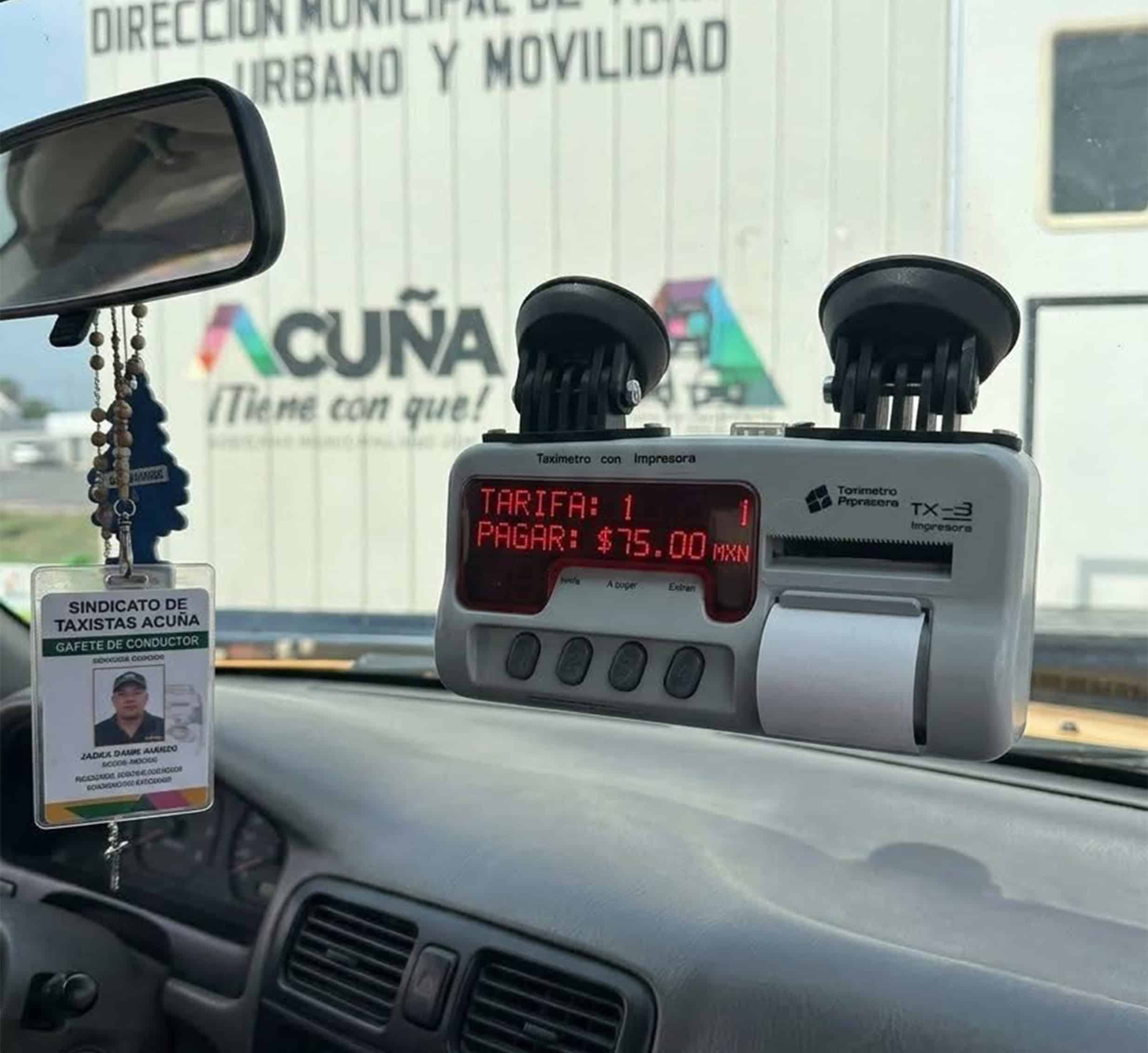 Ciudad Acu&ntilde;a eval&uacute;a la implementaci&oacute;n del tax&iacute;metro en transporte p&uacute;blico