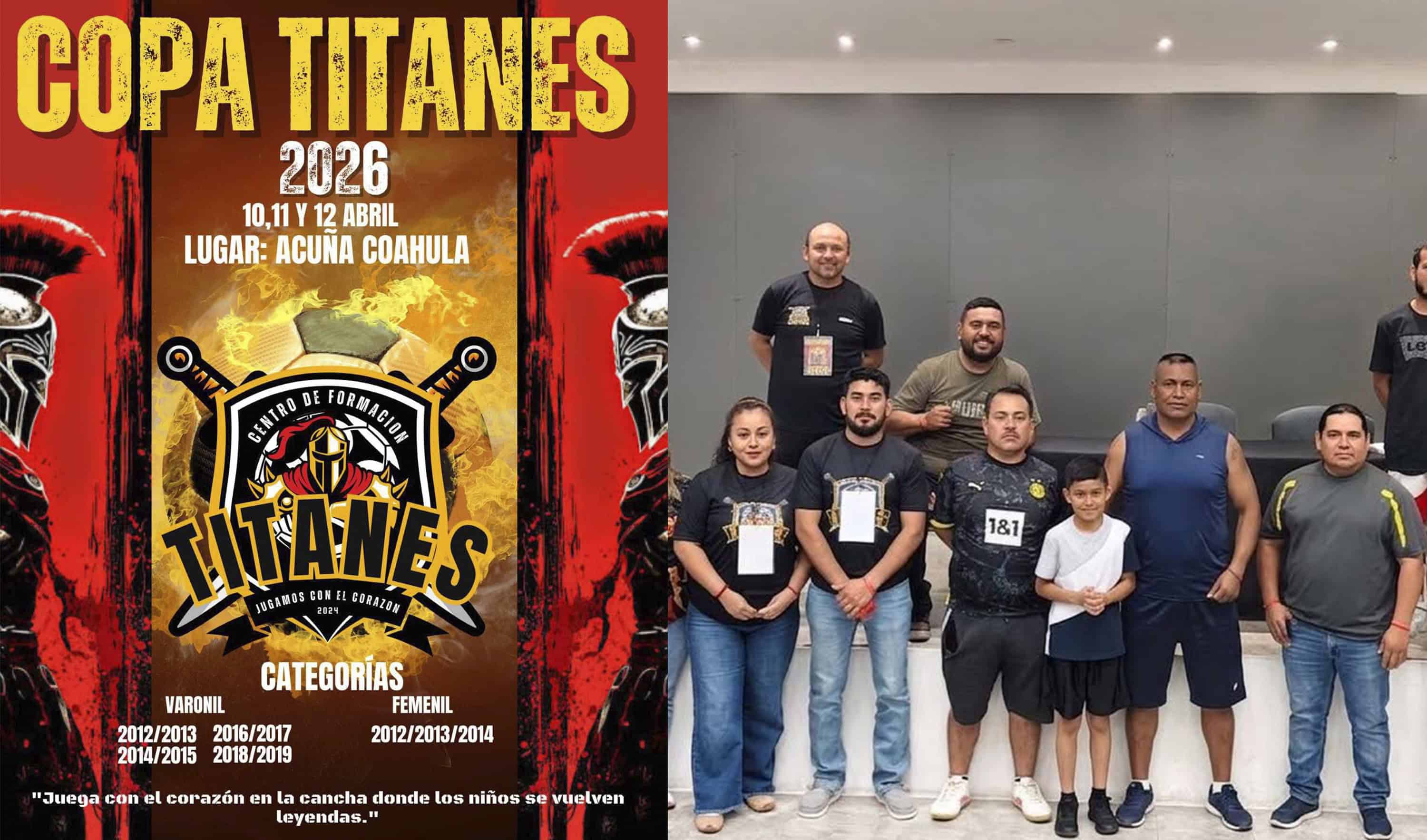 Ciudad Acu&ntilde;a se alista para recibir la Copa Titanes infantil
