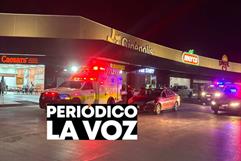 En estacionamiento del Mall deja choque a  mujer lesionada