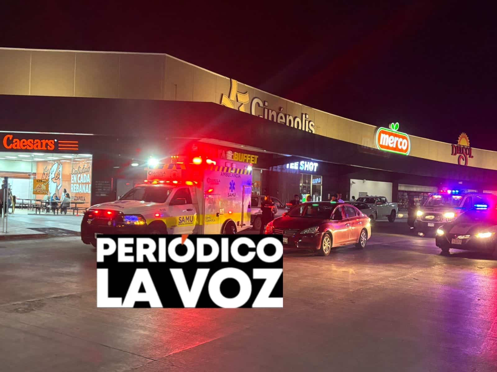 En estacionamiento del Mall deja choque a  mujer lesionada