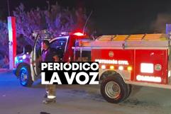 Creían era una casa quemazón en contenedor moviliza a Bomberos