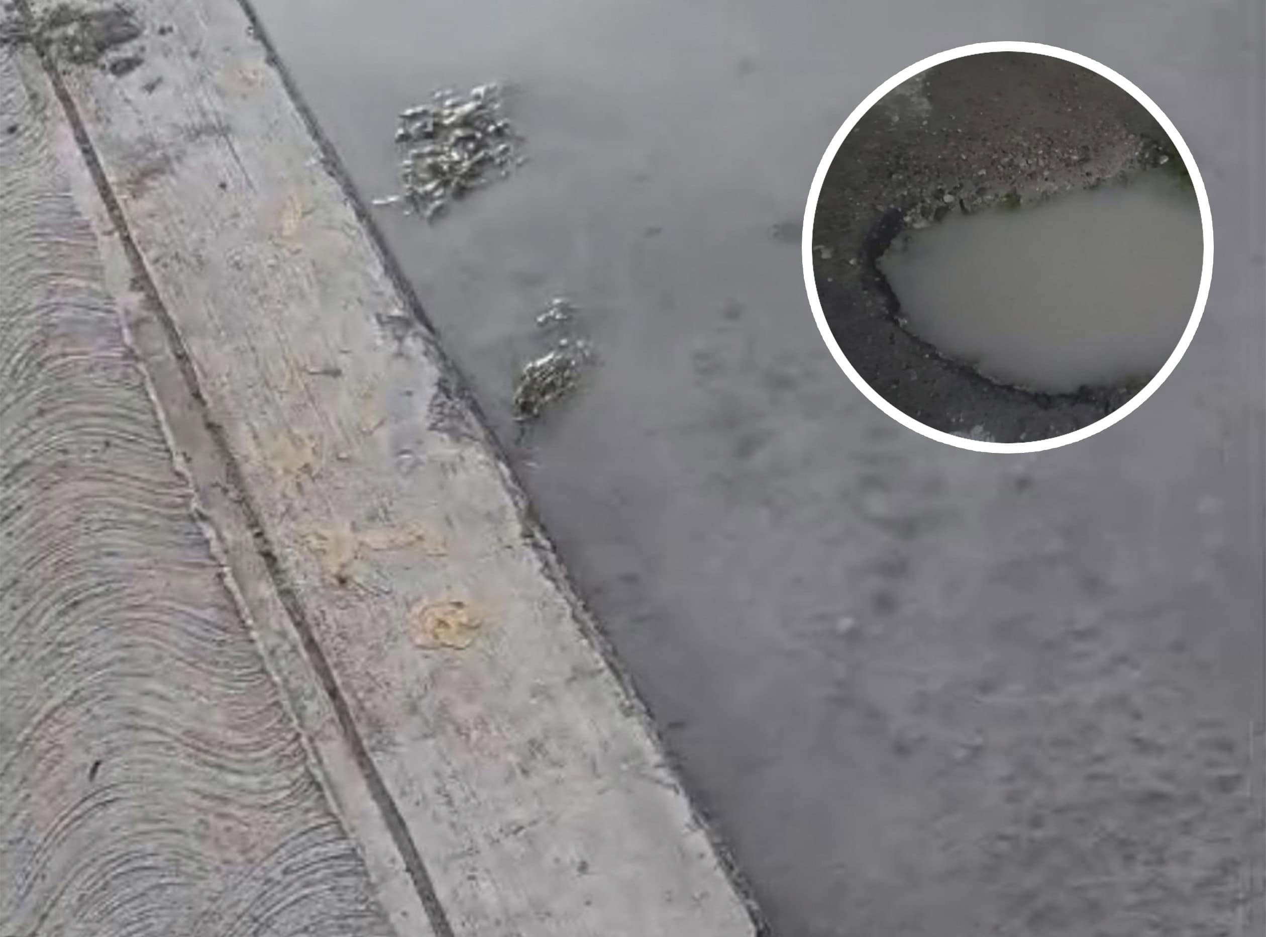 Denuncian fuga de agua sin soluci&oacute;n en sector Ferromex de Nava