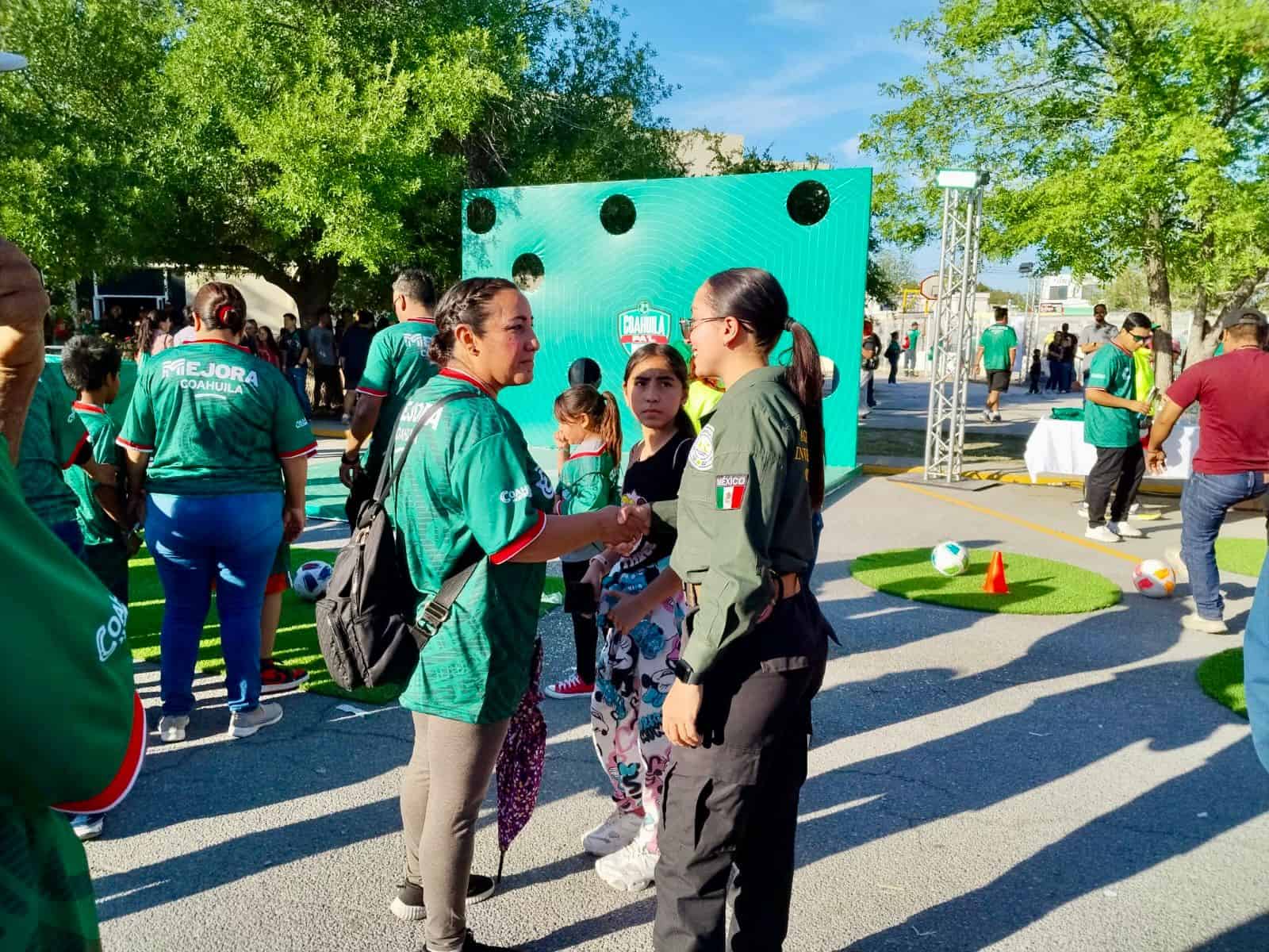 AIC inicia operativo de seguridad en Monclova durante evento juvenil