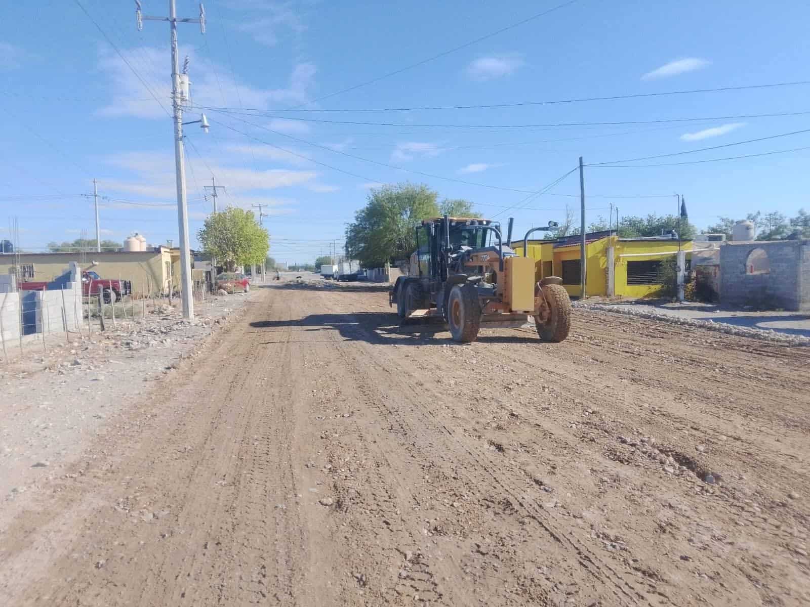 Casta&ntilde;os avanza en obras de infraestructura vial