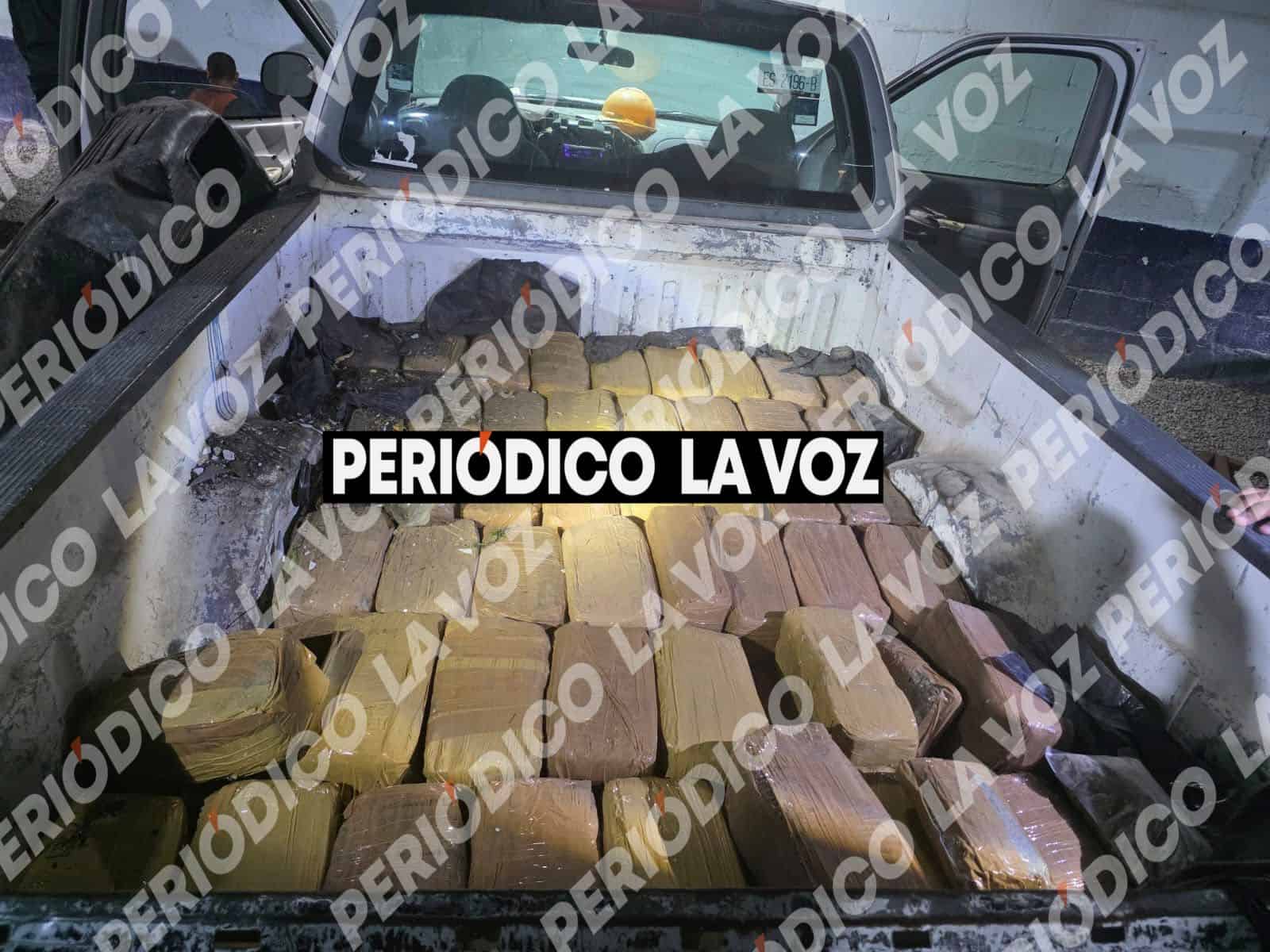 Casta&ntilde;os: Aseguran m&aacute;s de cien kilos de marihuana en operativo