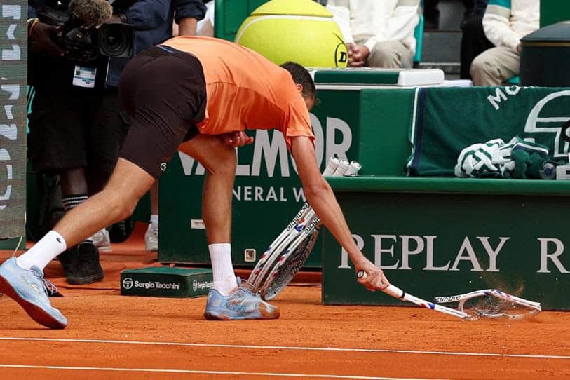 Daniil Medvedev pierde por 6-0 ante Matteo Berrettini en Montecarlo