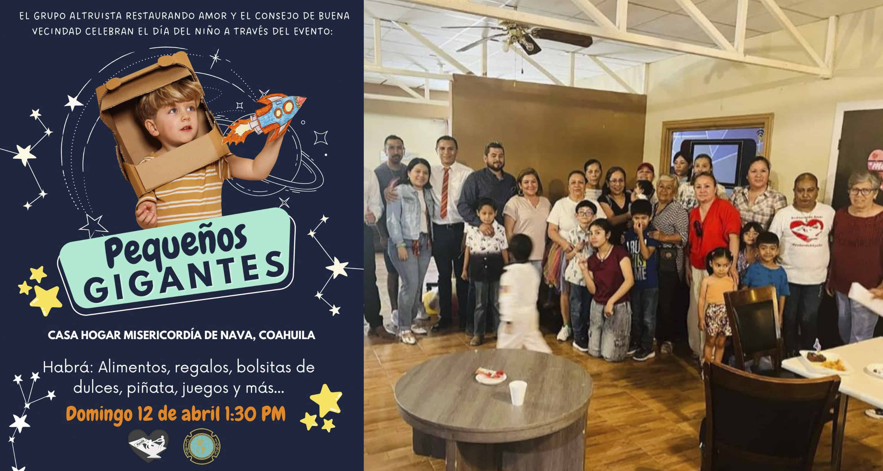 Invitan a celebrar el D&iacute;a del Ni&ntilde;o con evento "Peque&ntilde;os Gigantes" en Nava