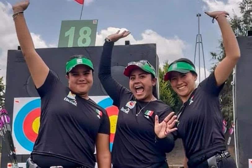 M&eacute;xico gana medallas de bronce en la Copa del Mundo de Tiro con Arco