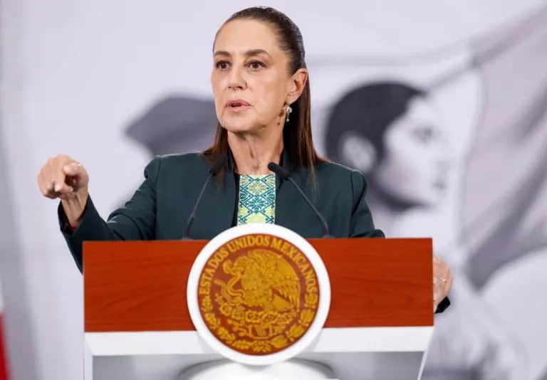 Claudia Sheinbaum transforma el insulto frijolero en orgullo nacional