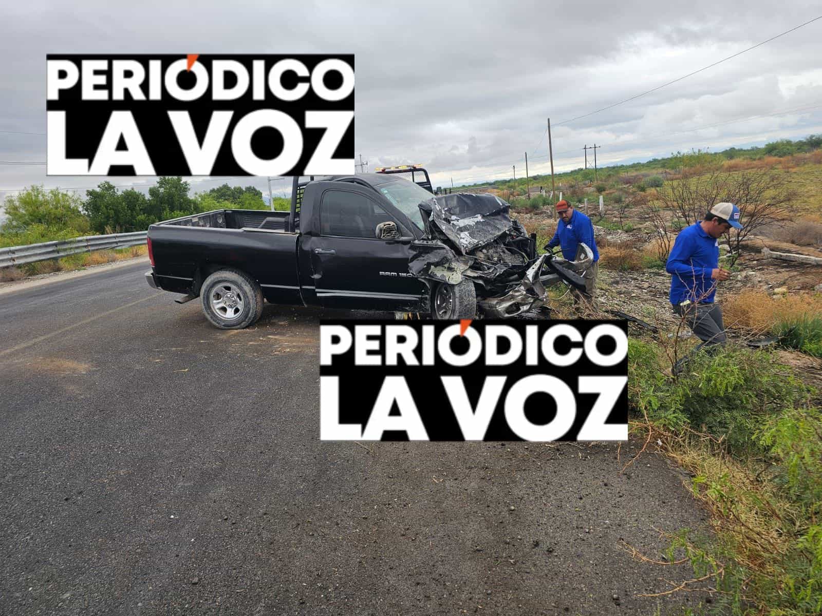 En la estatal 34  &iexcl;Brutal encontronazo!