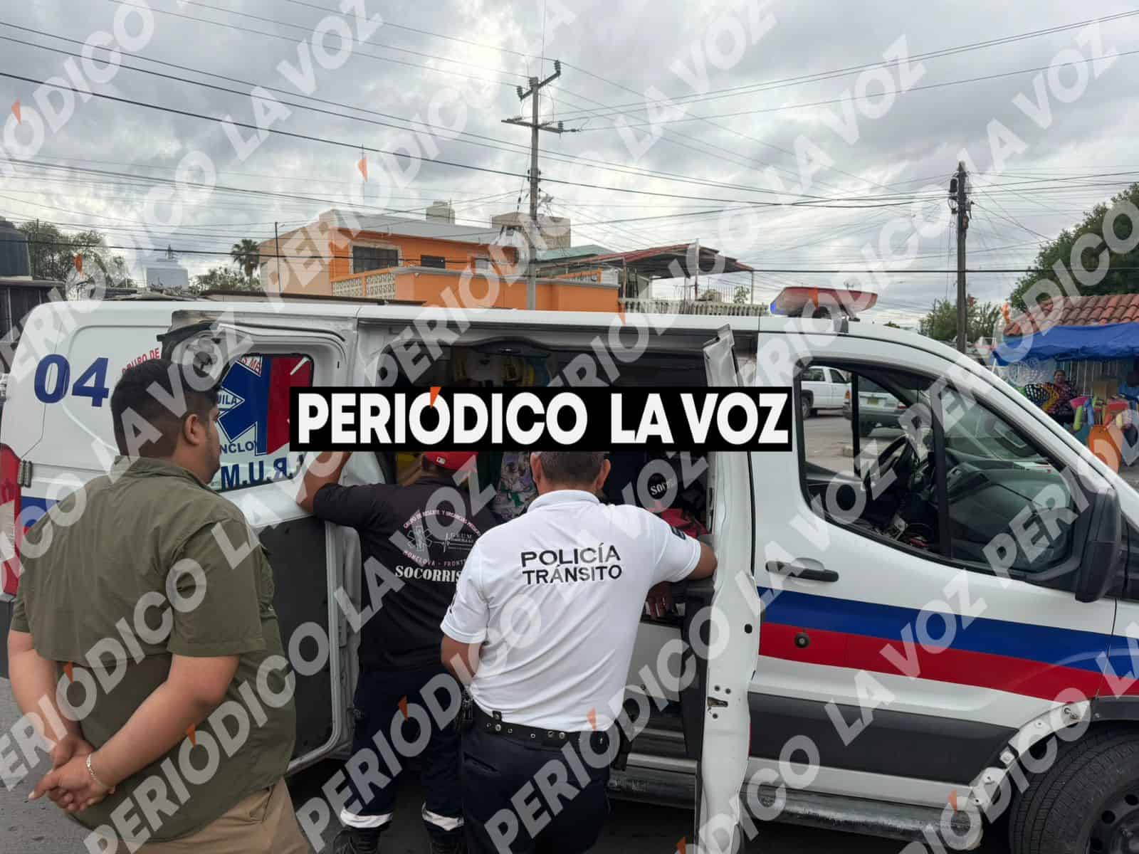 Mujer embarazada hospitalizada tras choque en Monclova