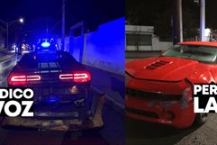 Le pega a deportivo  ¡Reversazo!