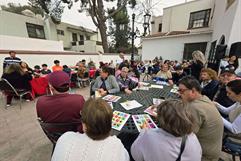 Jornada incluyente de Lotería de Lengua de Señas Mexicana en Saltillo