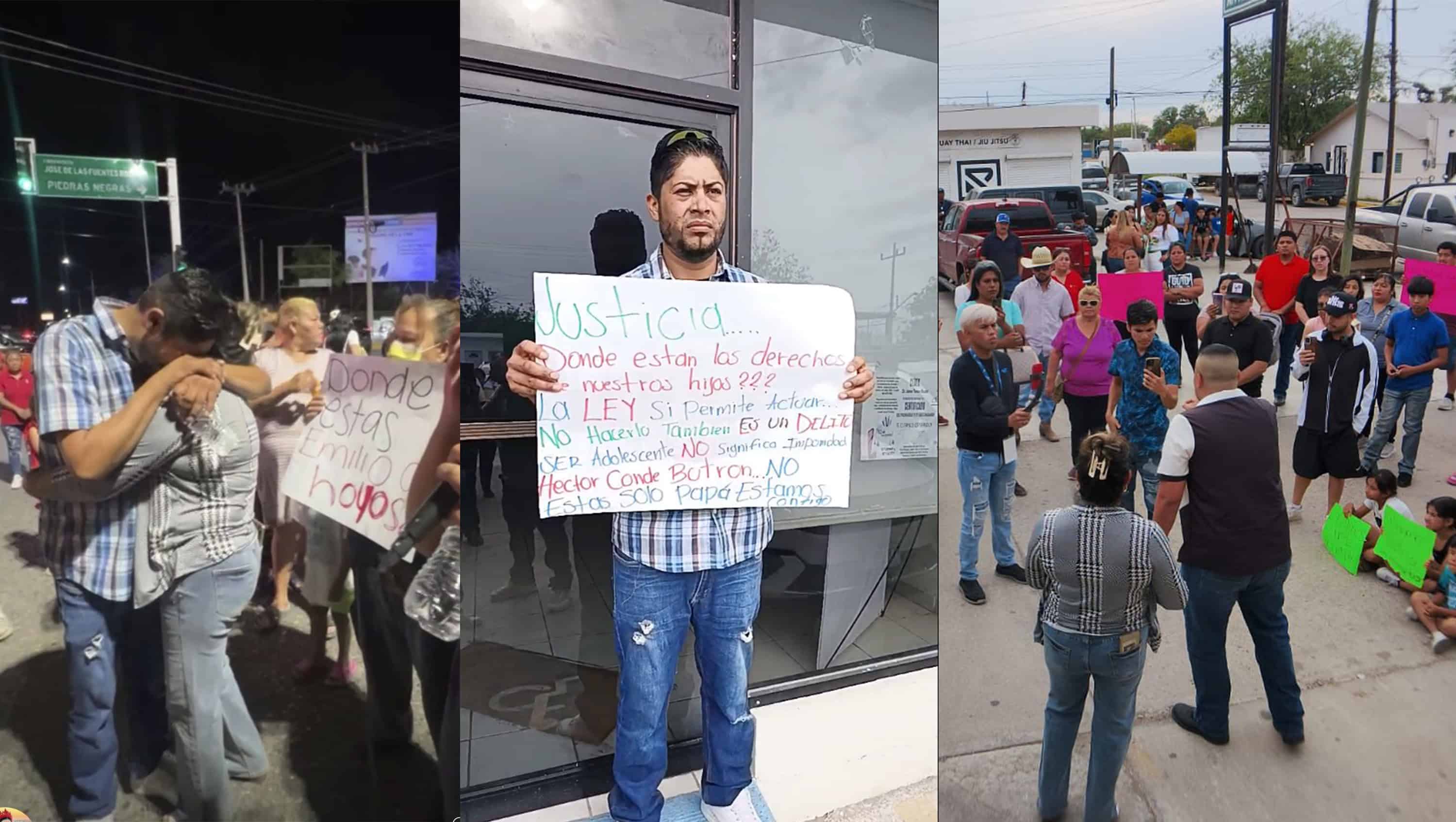 Tras horas de bloqueos, entregan a menor a su abuela en Ciudad Acu&ntilde;a