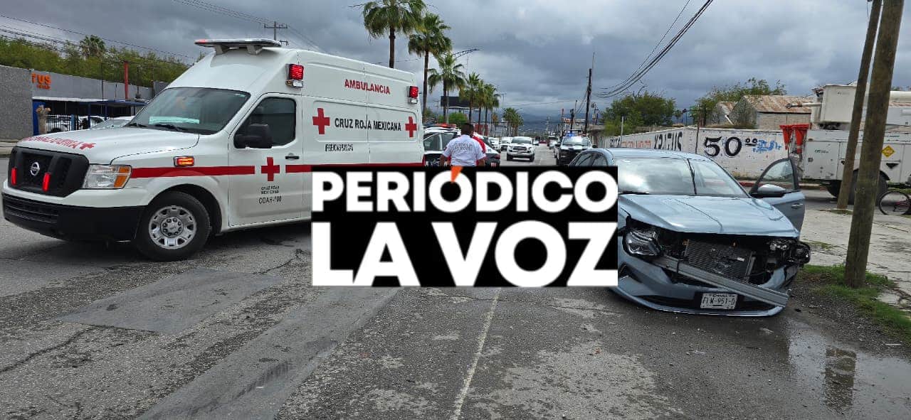 Otro m&aacute;s frente a la FIME estrena auto en fuerte choque