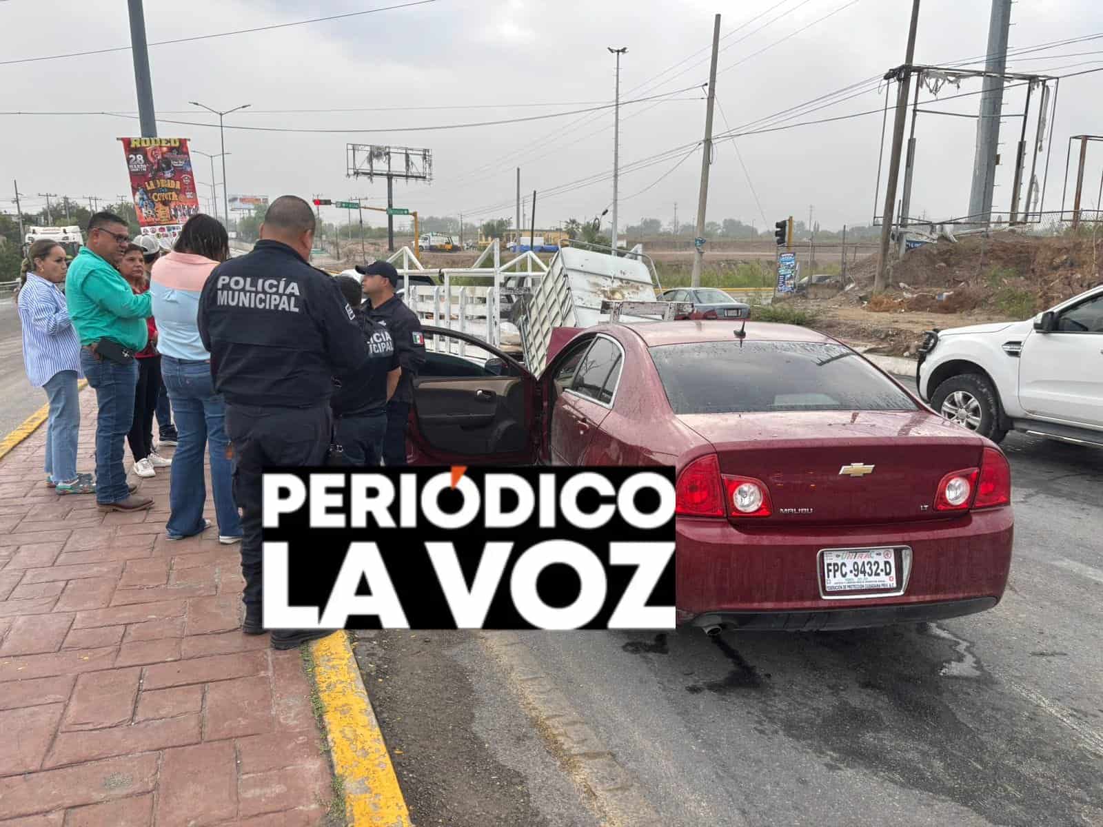 En la 57 causa carambola al sufrir ataque epil&eacute;ptico