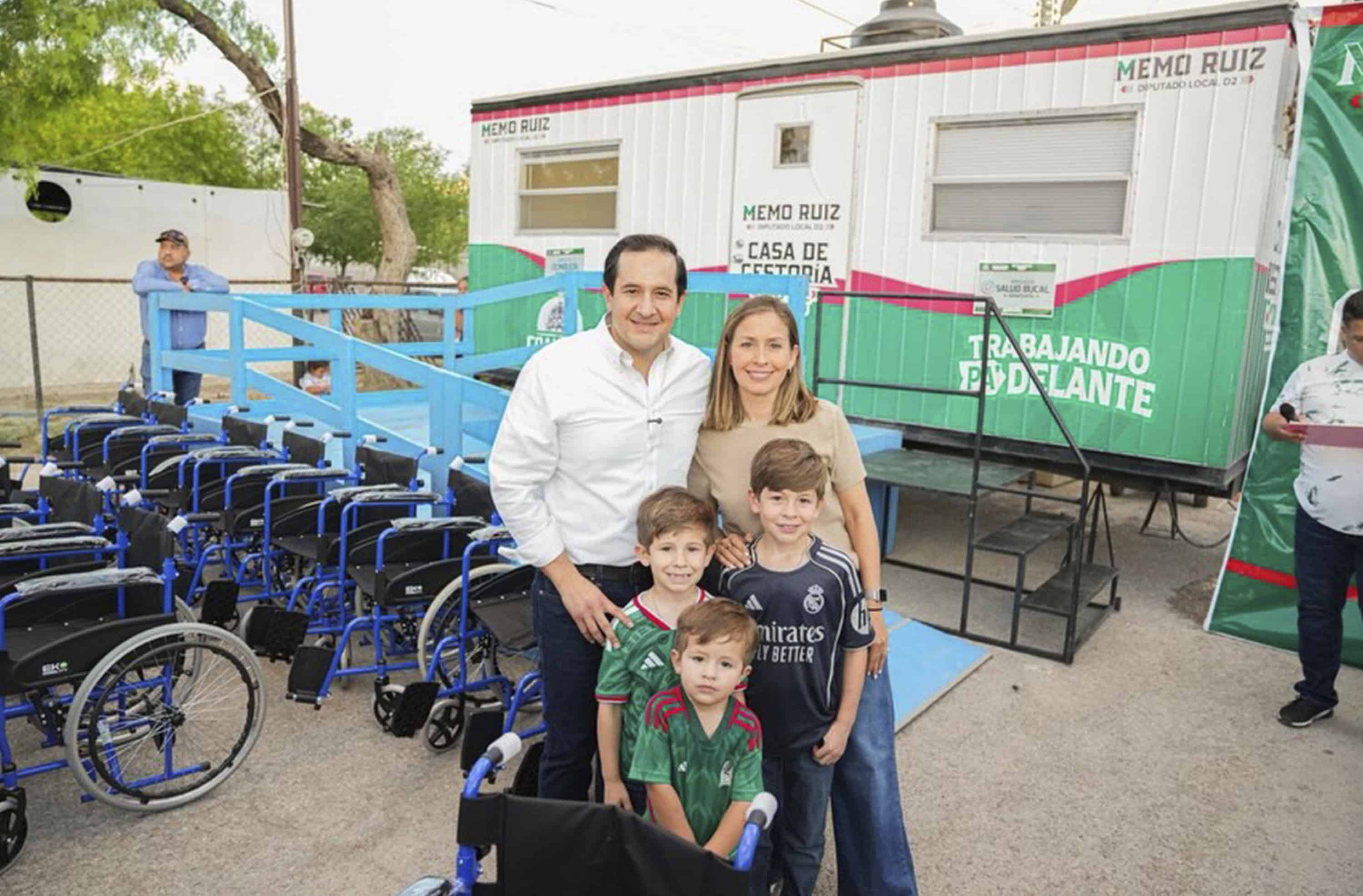 Supera Memo Ruiz 550 apoyos ortop&eacute;dicos entregados