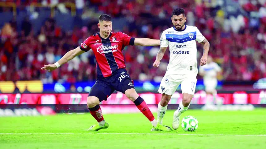 Empate sin goles entre Atlas y Monterrey en el Estadio Jalisco