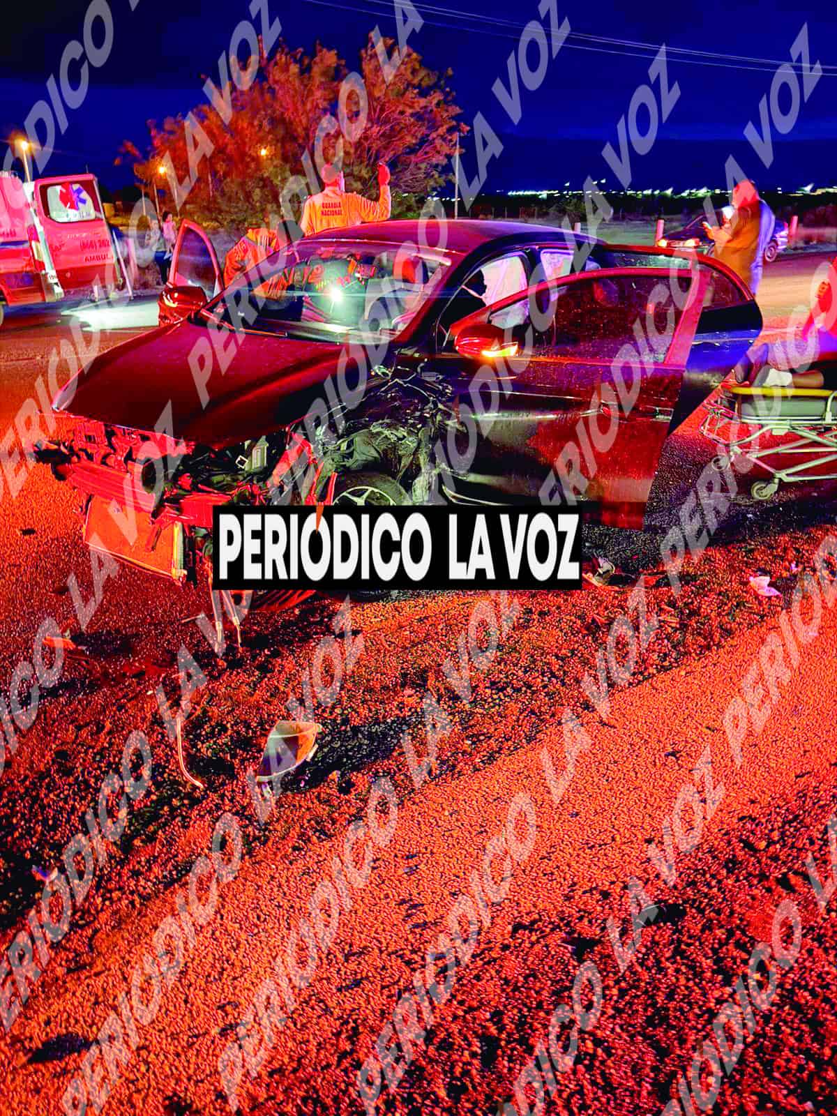 Accidente en carretera 57: cinco lesionados en Monclova