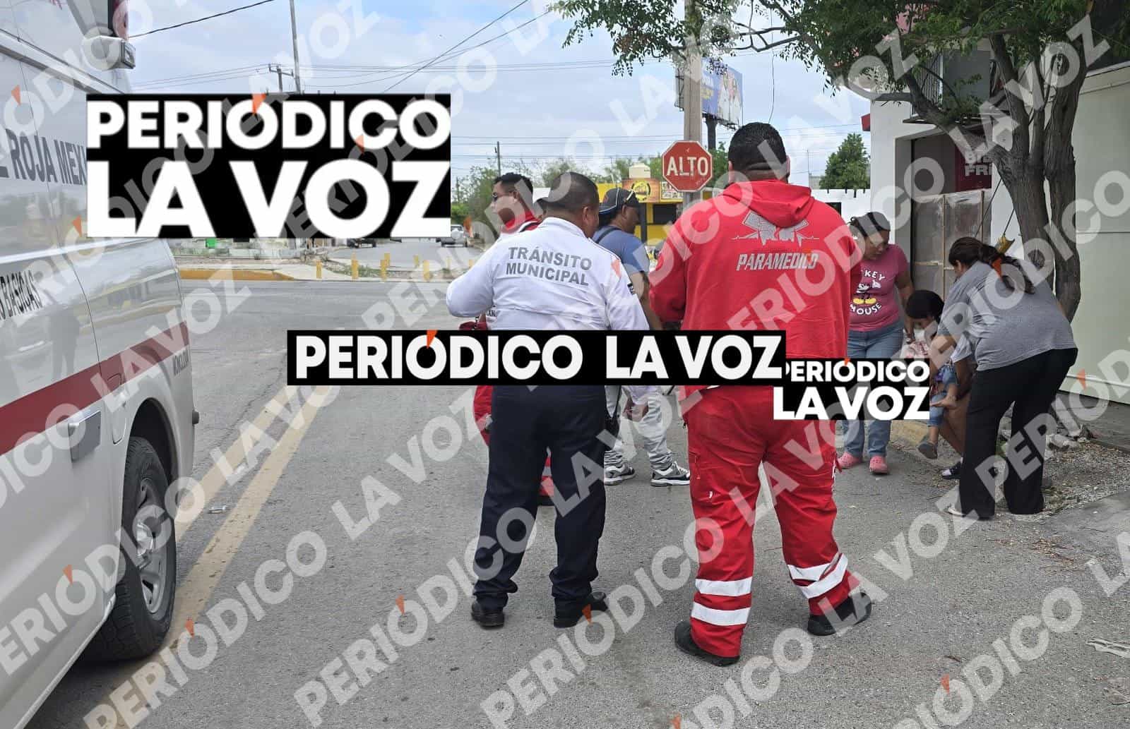 Ni&ntilde;a de cuatro a&ntilde;os atropellada por motociclista en Monclova