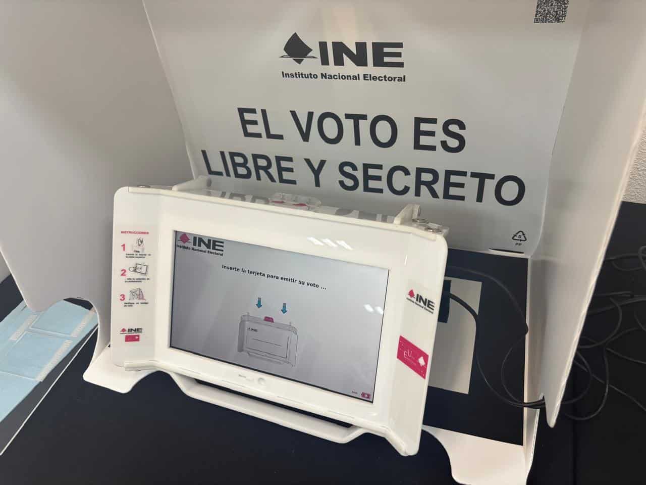 INE implementa sistema de votaci&oacute;n electr&oacute;nica en Coahuila