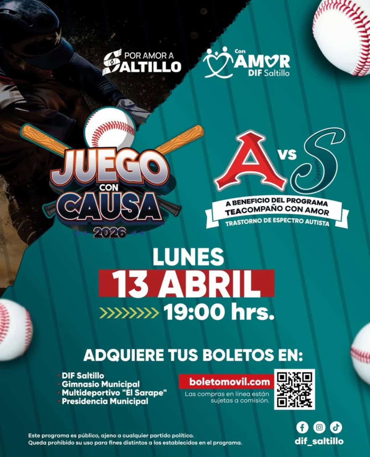 Invitan Javier y Luly al Juego con Causa