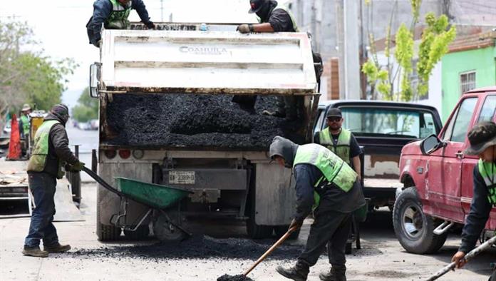 Avanza Saltillo rehabilitación de vialidades